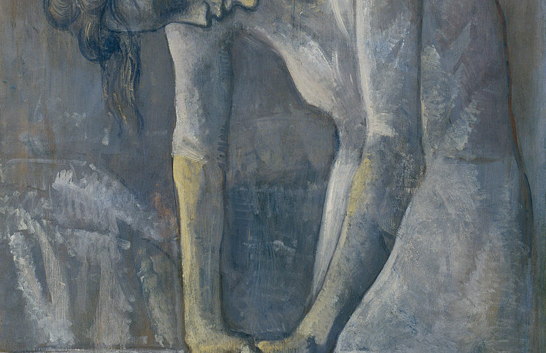 Pablo Picasso, Woman Ironing, Paris, 1904. Oil on canvas, 45 3/4 x 28 3/4 inches (116.2 x 73 cm)