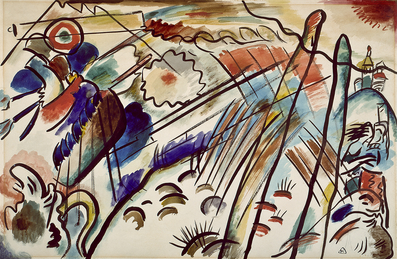 Vasily Kandinsky Study for Improvisation 28 Second Version