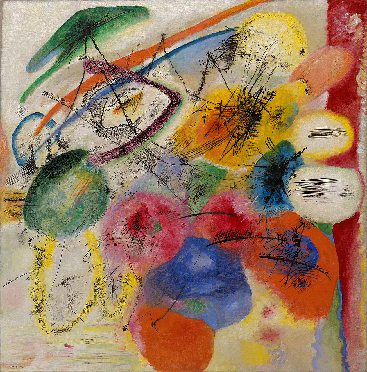 Vasily Kandinsky Black Lines The Guggenheim Museums and Foundation