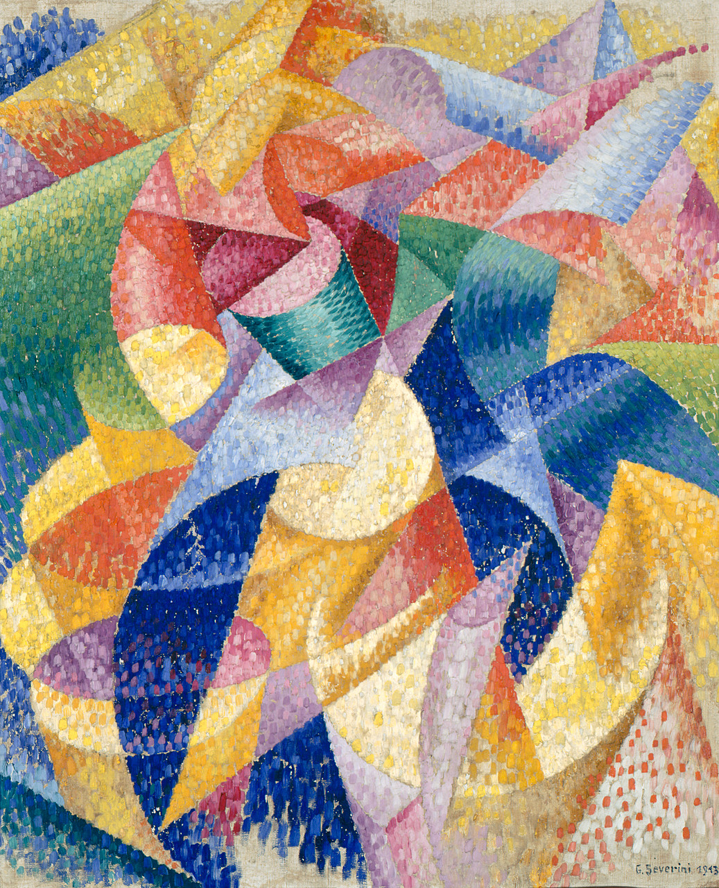 Gino Severini Sea Dancer The Guggenheim Museums and Foundation