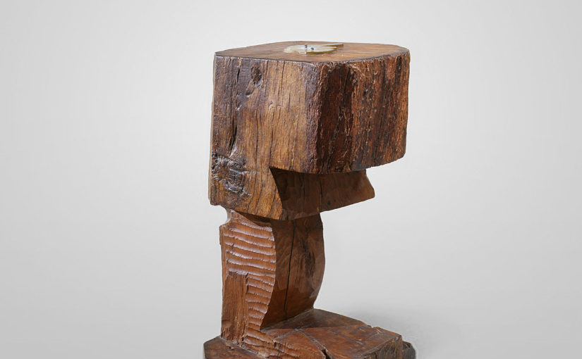 Constantin Brancusi, Watchdog, ca. 1924. Oak, 29 x 15 3/16 x 14 1/2 inches (73.7 x 38.6 x 36.8 cm)