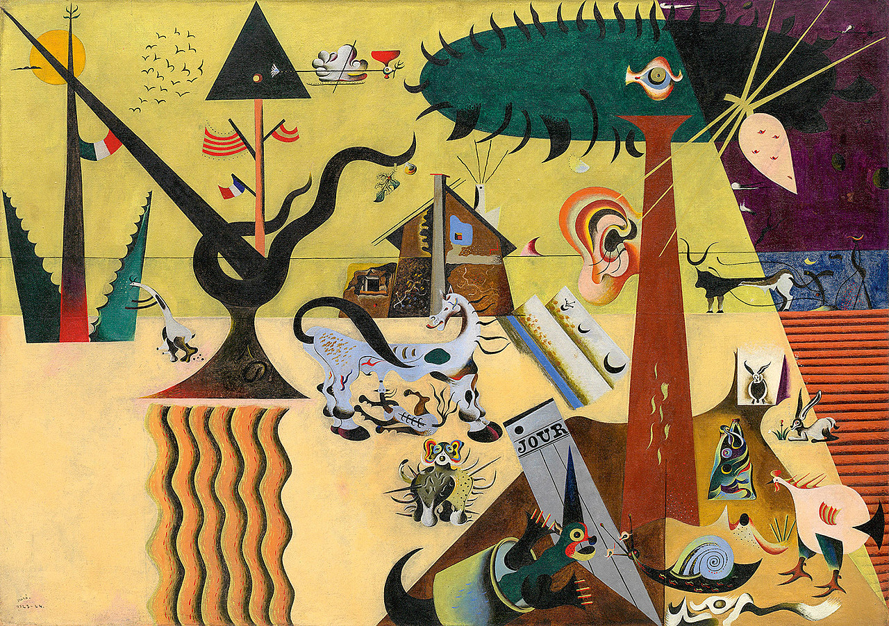 Painter Of The Night 66 Joan Miró | The Tilled Field | The Guggenheim Museums and Foundation