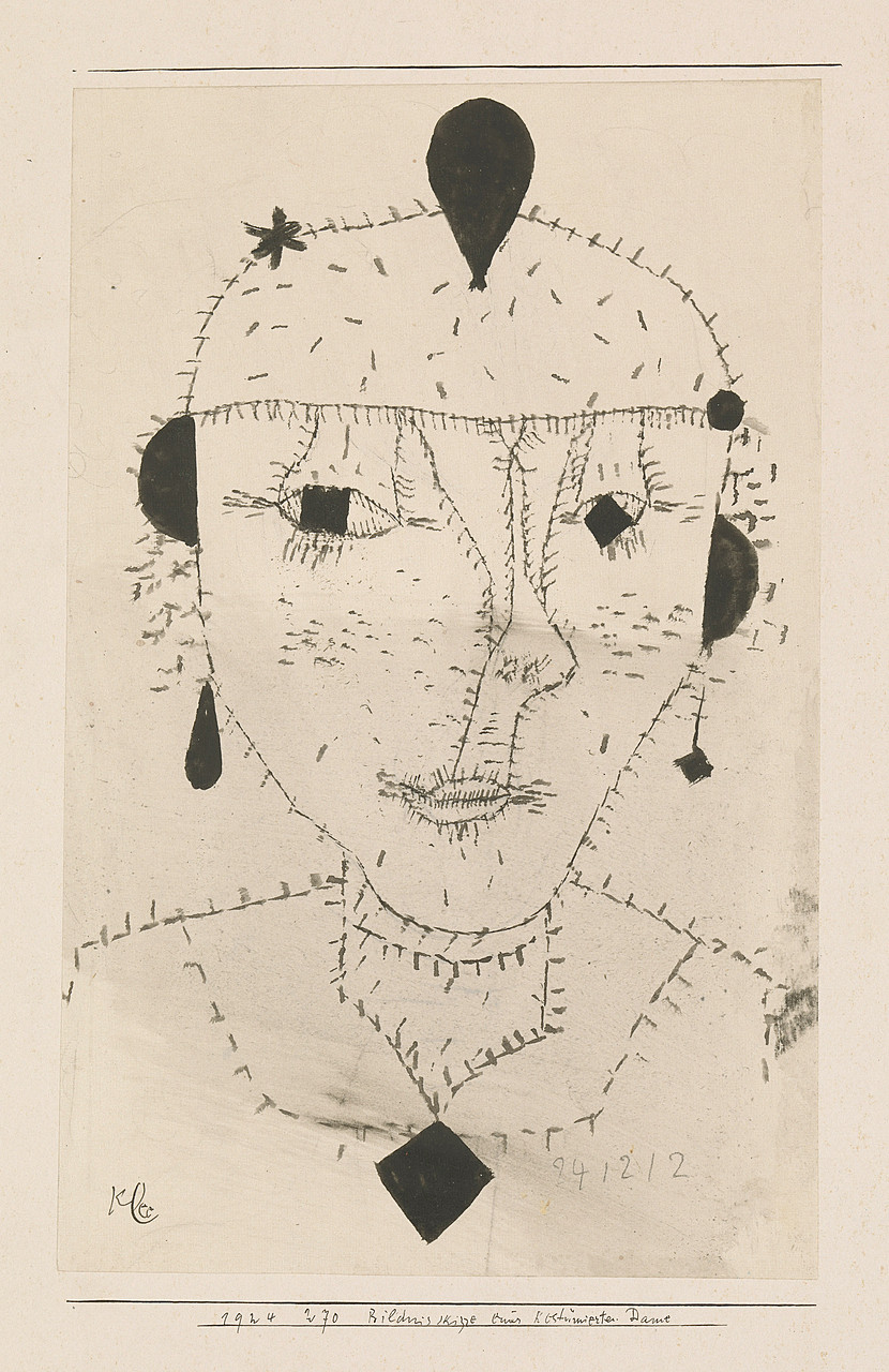 Paul Klee Inspired Line Drawings - ZartArt