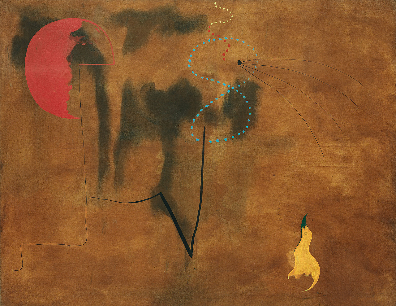 Cushion Miró Peinture 1931 - Jules Pansu