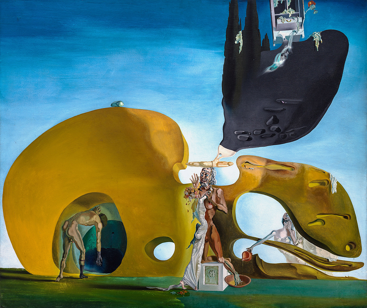 Salvador Dalí, Birth of Liquid Desires, 1931-1932, The Solomon R. Guggenheim Foundation Peggy Guggenheim Collection, Venice, Italy.