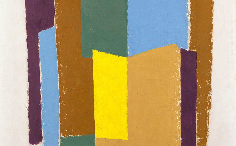Josef Albers, Open (b), December 1940. Oil on Masonite, 19 7/8 x 19 5/8 inches (50.5 x 49.8 cm)