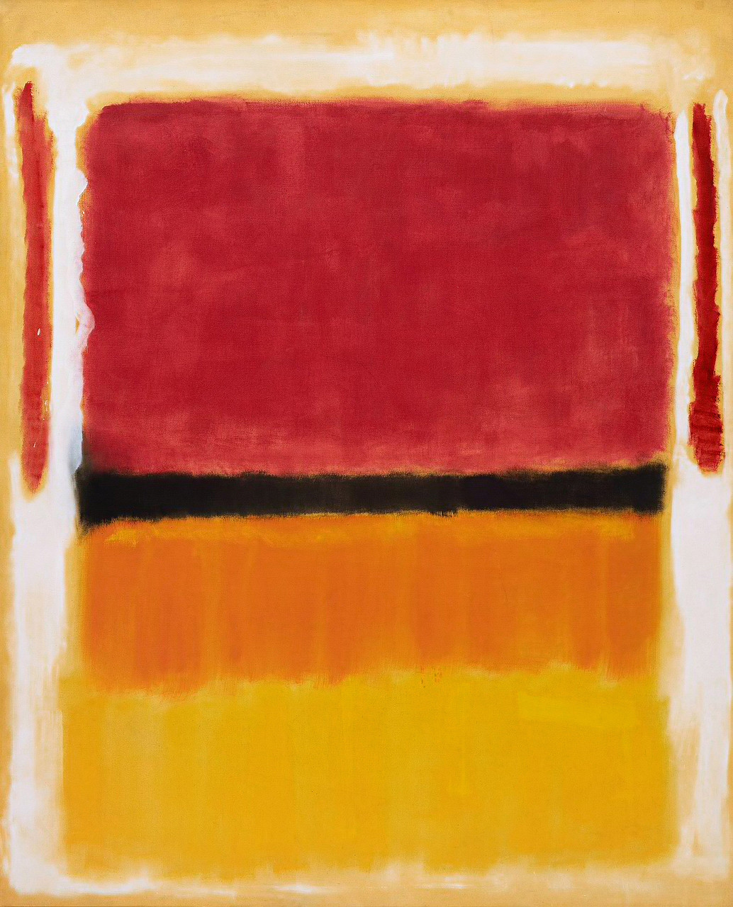 Mark Rothko | Unaltd (Violet, Black, Orange, Yellow on White and
