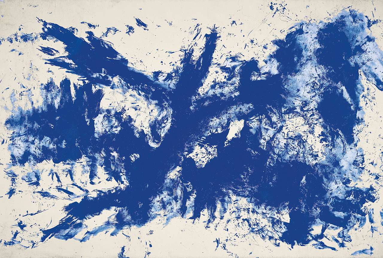 Yves Klein La grande Anthropom trie bleue ANT 105 The