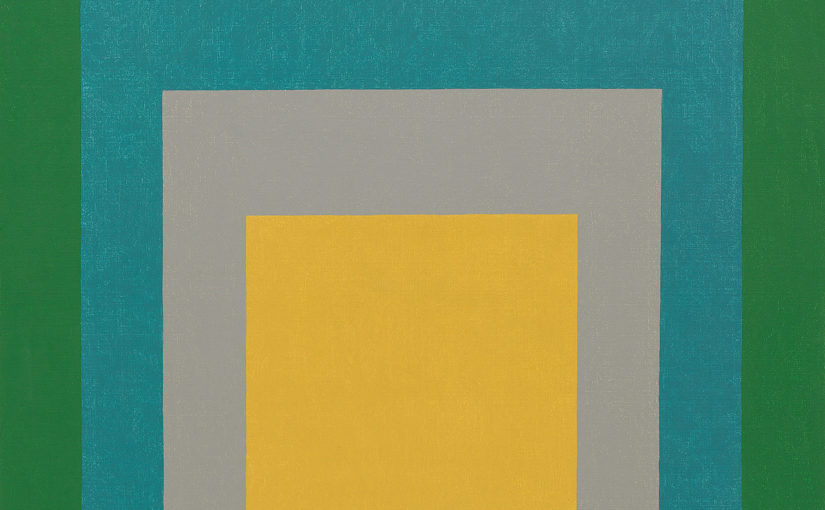Josef Albers, Homage to the Square: Apparition, 1959. Oil on Masonite, 47 1/2 x 47 1/2 inches (120.6 x 120.6 cm)