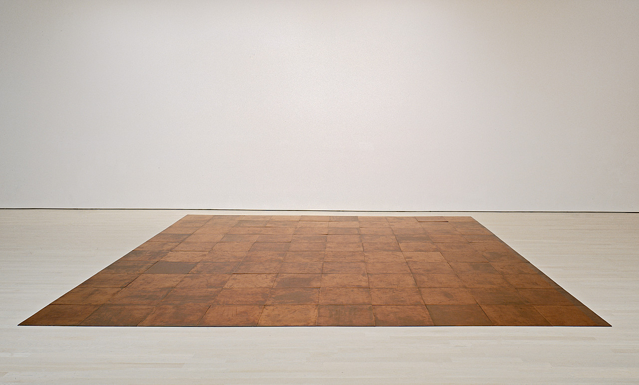 Carl Andre | 10 x 10 Altstadt Copper Square | The Guggenheim