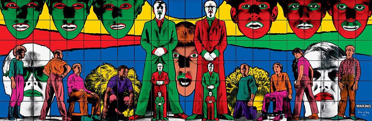 Gilbert & George | Waking | The Guggenheim Museums and Foundation