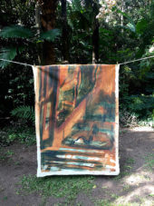 Vivian Suter, Untitled, n.d.. Mixed media on canvas, 70 1/2 x 54 inches (179 x 137 cm)