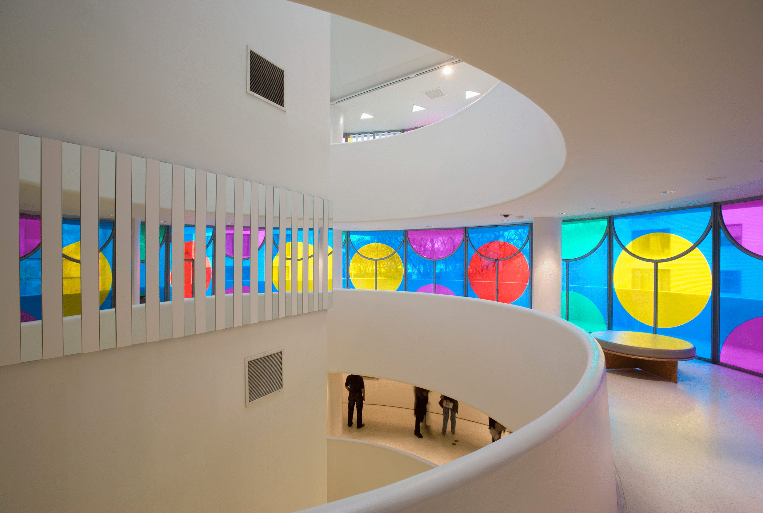 DANIEL BUREN, Observatory of light, Work in situ