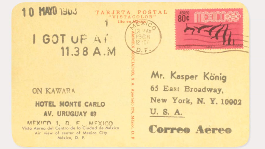 On Kawara—Silence | The Guggenheim Museums and Foundation