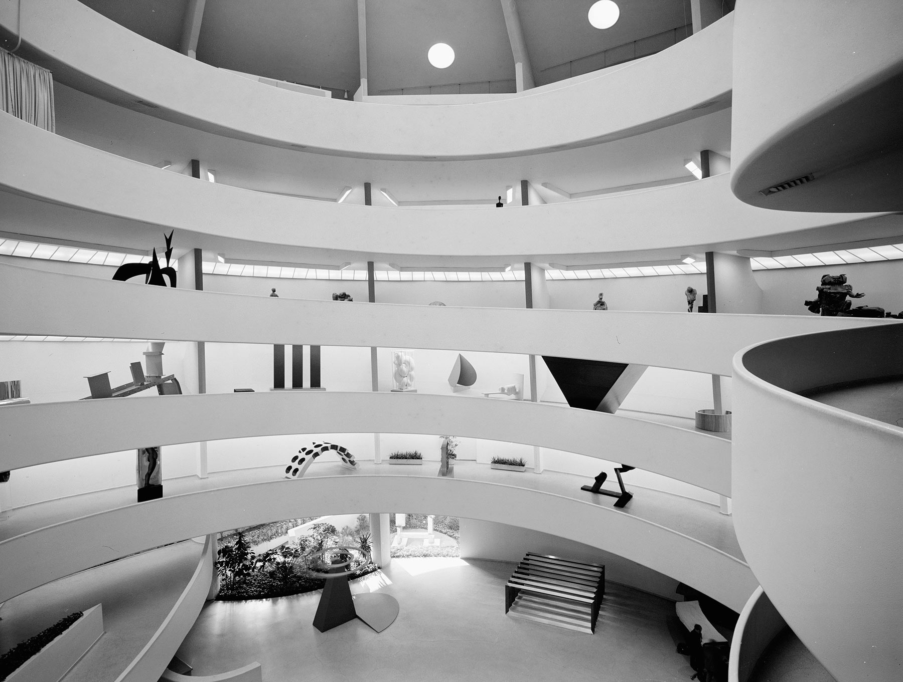 Guggenheim Museum Interior II - Architectural Fine Art Photo by Andrew  Prokos