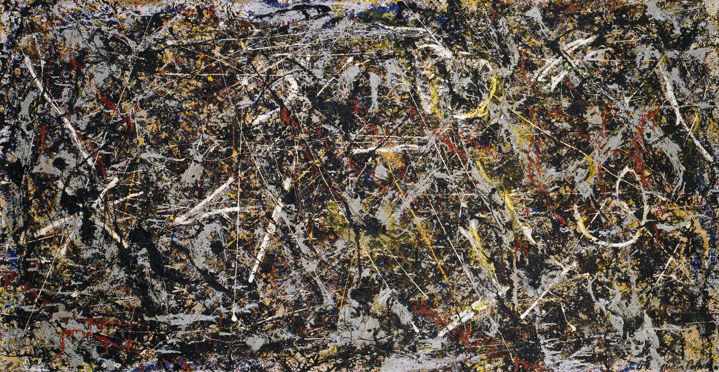 Pollock dripping deals