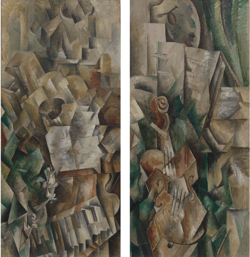 Cubism Braque Violin