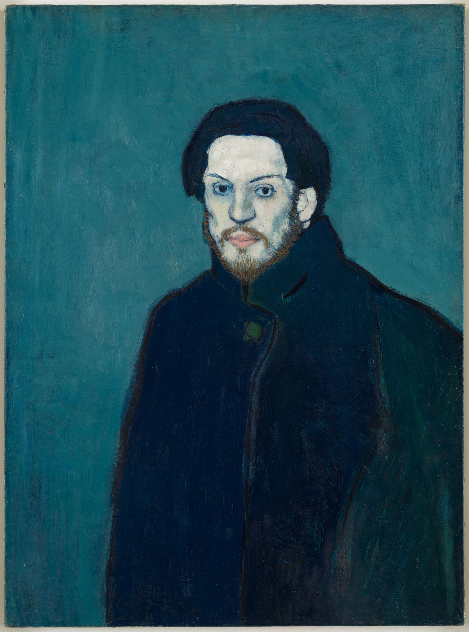 Description of Self-portrait, 1901 | The Guggenheim Museums and Foundation