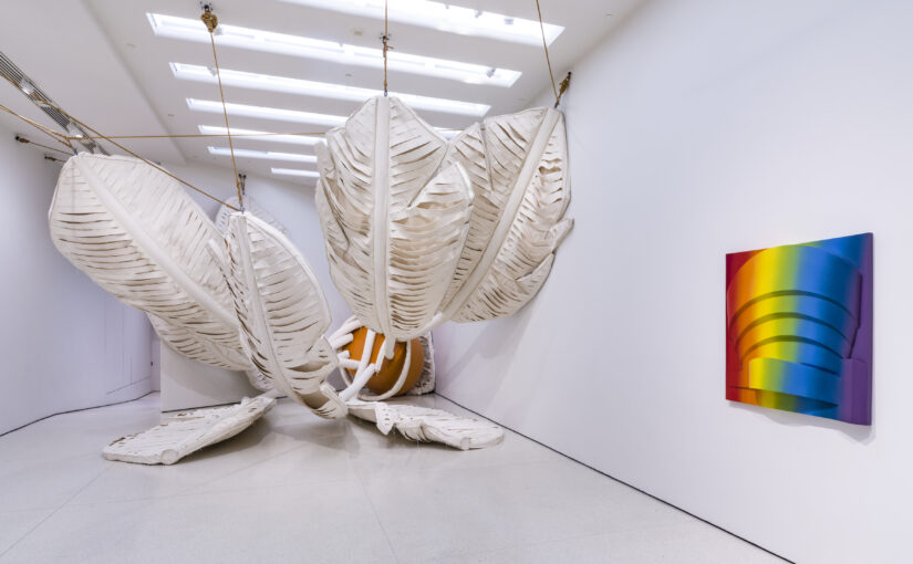 Installation view of Guggenheim Pop: 1960 to Now.