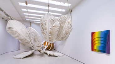 Installation view of Guggenheim Pop: 1960 to Now.